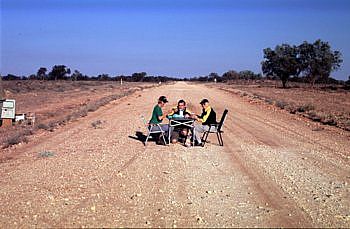 Breakfast on the road