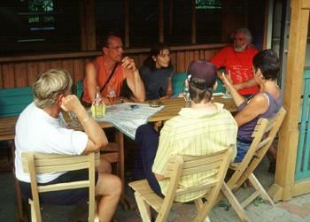 Refreshments at Gro&szlig;klein